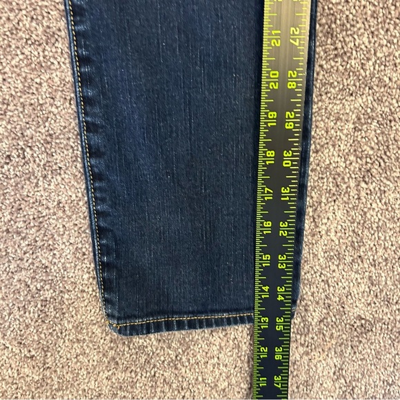 Abercrombie & Fitch Women's Erin Jeans Size 0 S Blue Distressed Skinny Low Rise - Picture 10 of 14